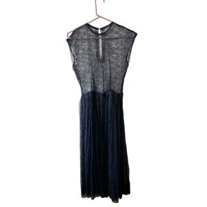 #3 Vintage Lace Dress Navy Blue